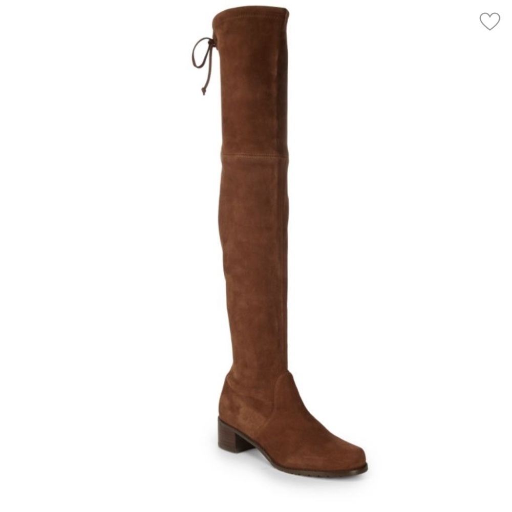 Stuart Weitzman Brown Suede Over-the-Knee Boots